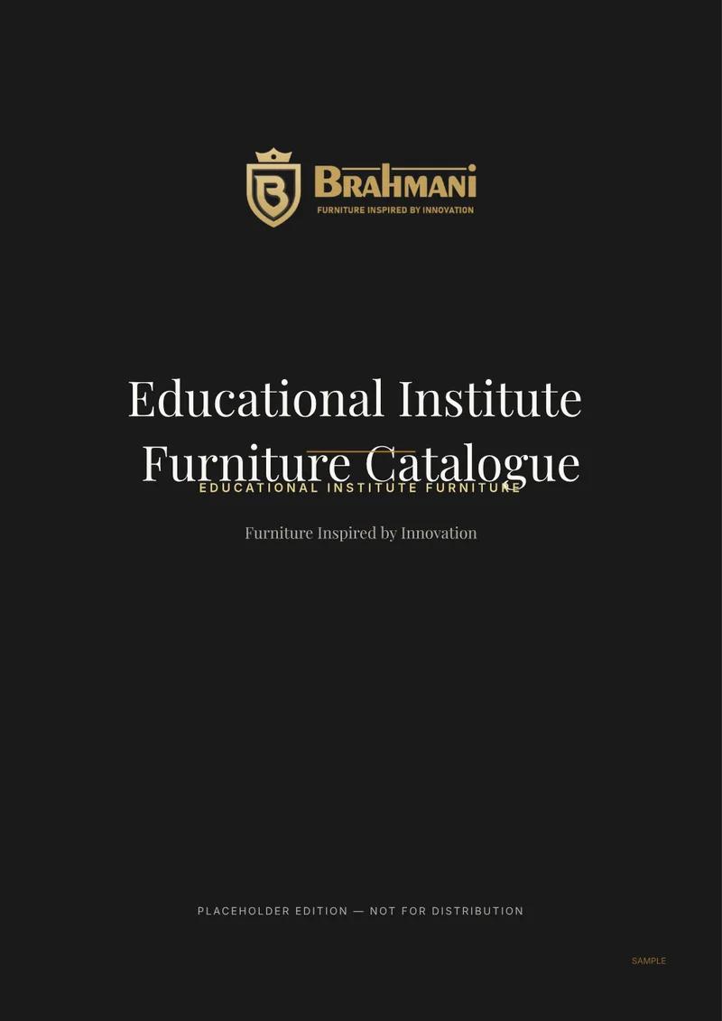Educational Institute Furniture Catalogue cover